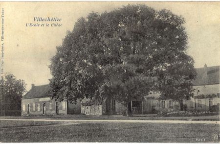 Cartes Postales anciennes - Commune de Villechétive