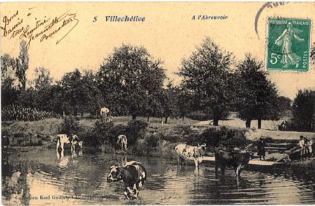 Cartes Postales anciennes - Commune de Villechétive
