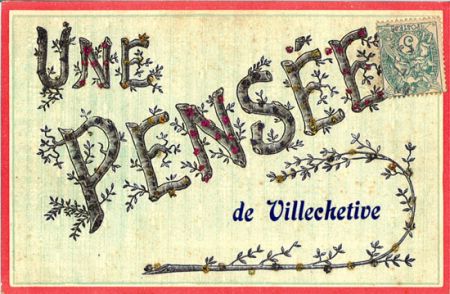 Une pensée de Villechétive - Commune de Villechétive