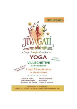 Association JIVAGATI - YOGA - Commune de Villechétive